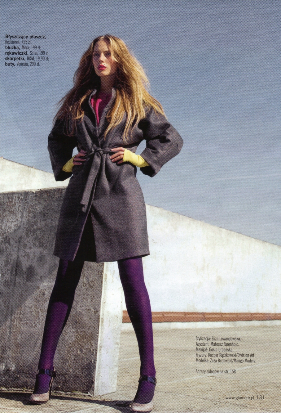 Photo from Zuza Buchwald in Glamour France, 9/2008