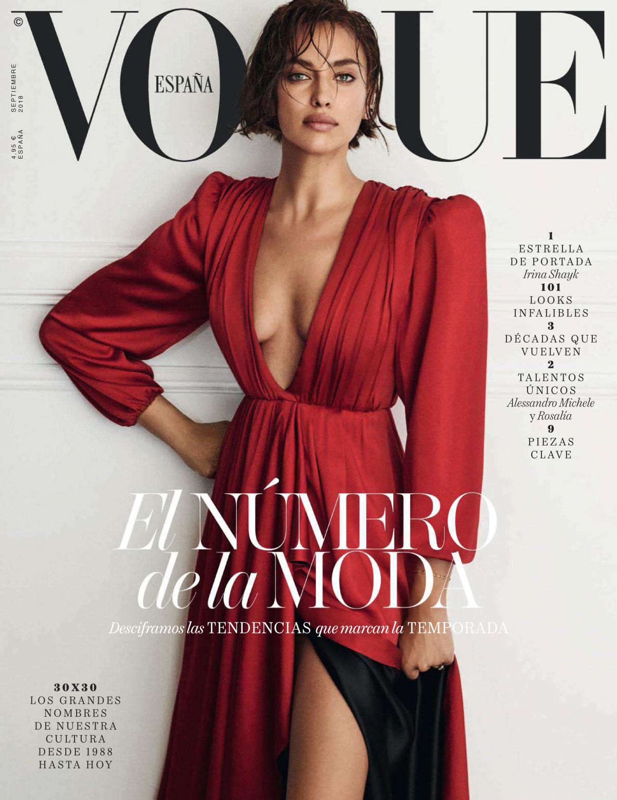 Photo from Irina Shayk in Vogue, Spain September 2018