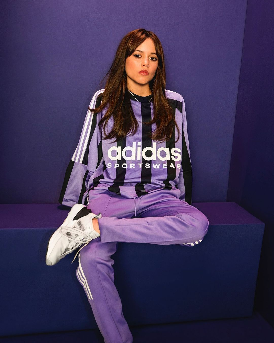 Photo from Jenna Ortega Adidas Sportswear 2023