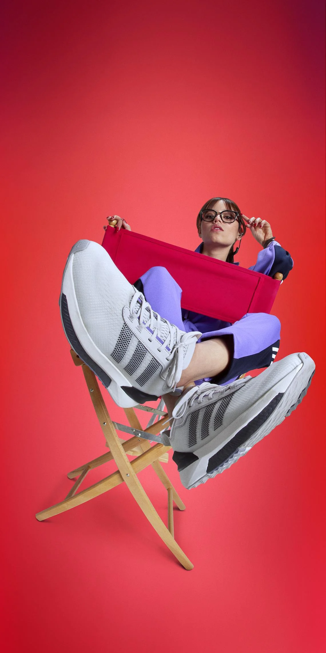 Photo from Jenna Ortega Adidas Sportswear 2023