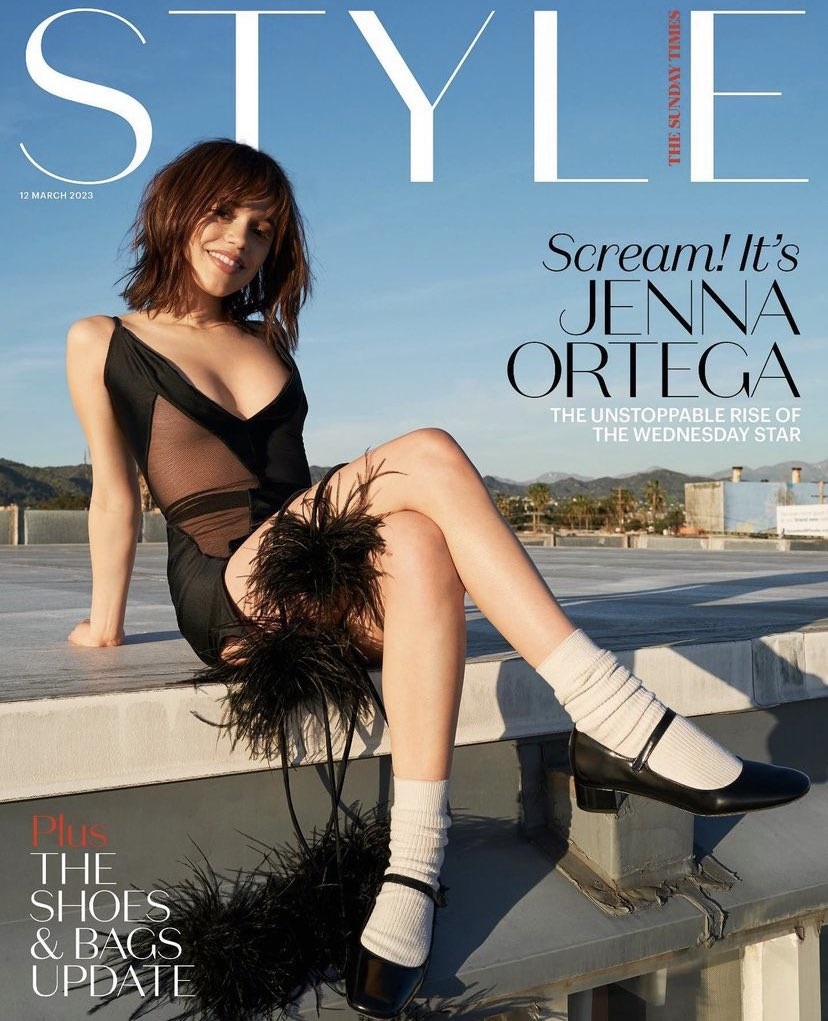 Photo from Jenna Ortega - The Sunday Times Style, 03/12/2023