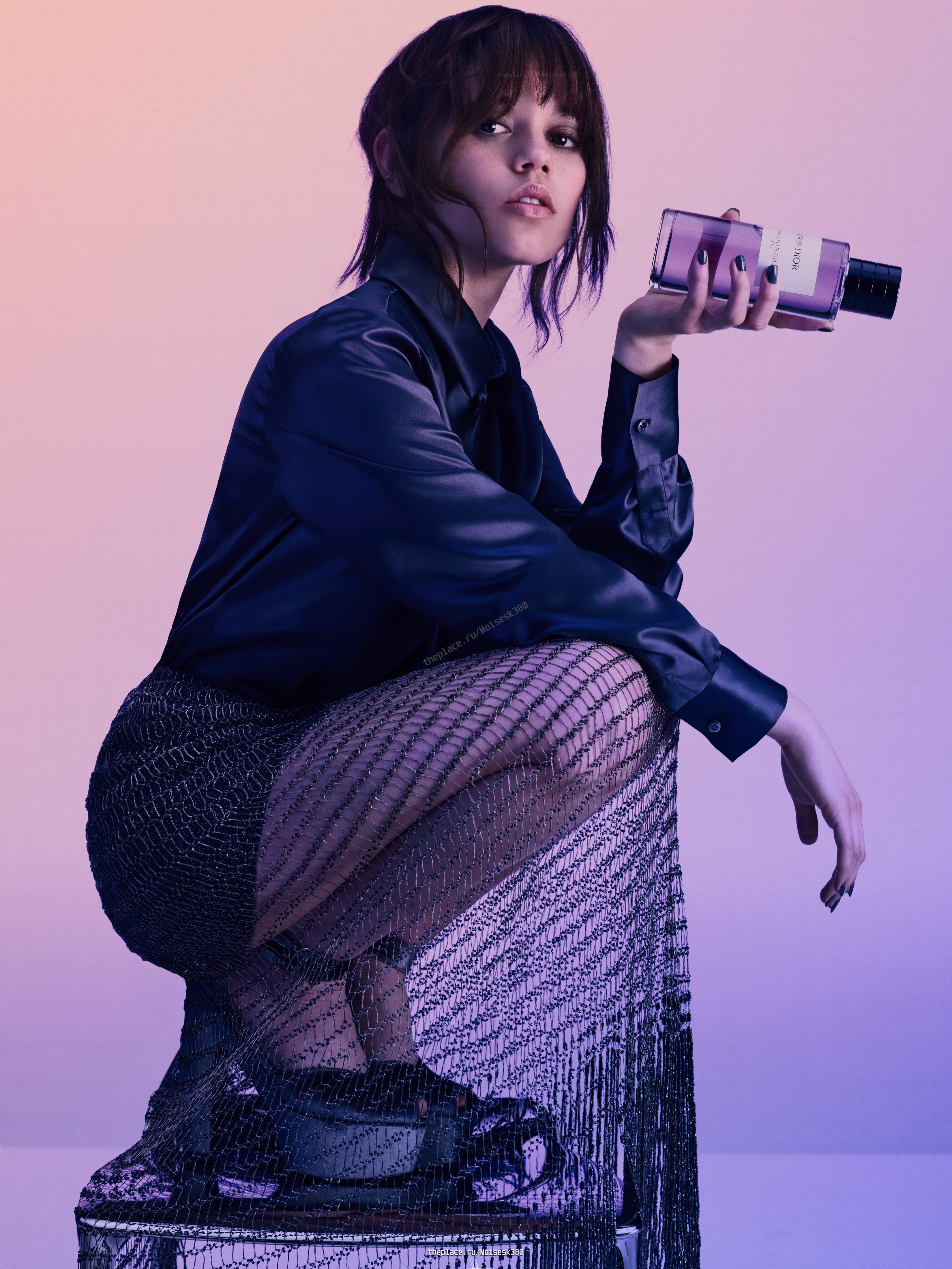Photo from Jenna Ortega - Gris Dior Scent Campaign 2023