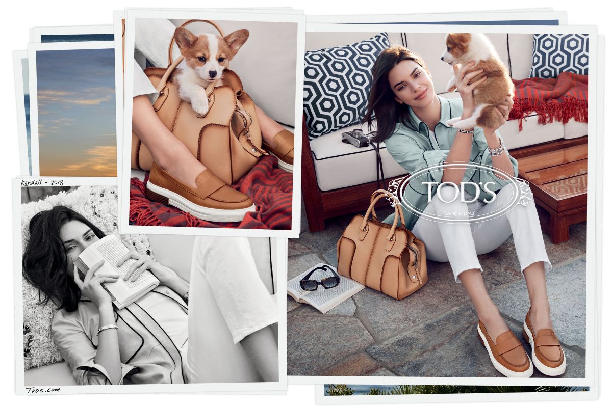 Photo from Kendall Jenner for Tod's Spring/Summer 2018 Campaign