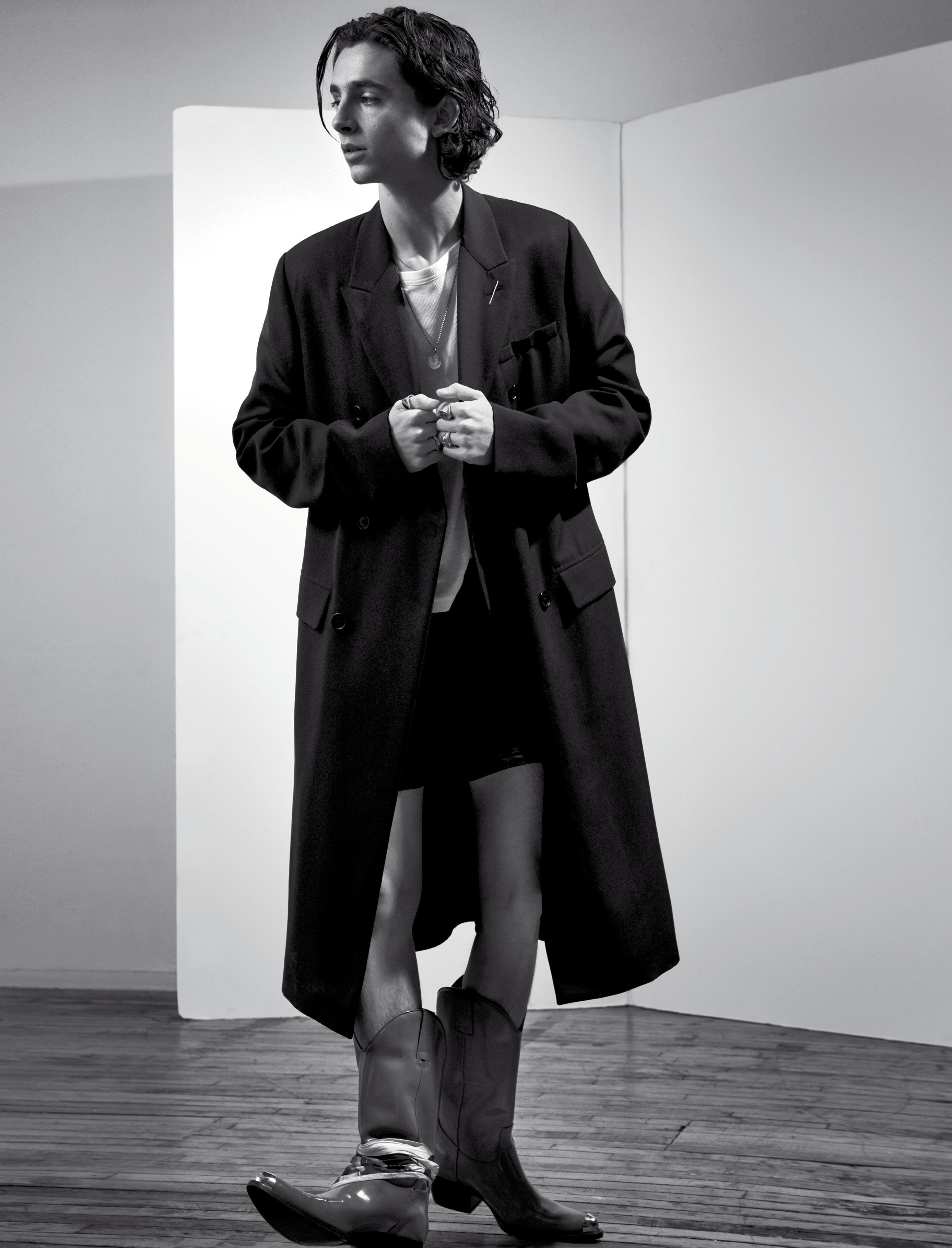 Photo from Timothee Chalamet - Photoshoot by Collier Schorr for VMAN 2018