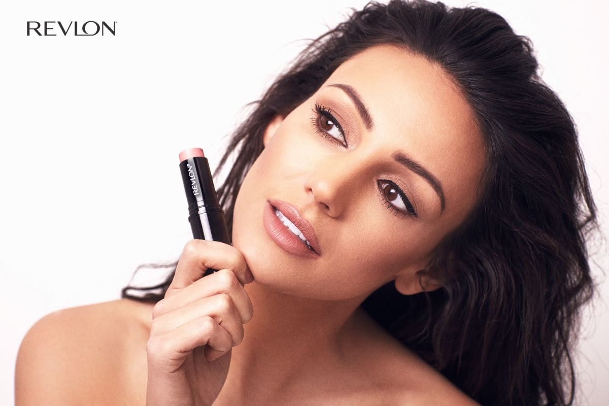 Photo from Michelle Keegan for Revlon, 2017 Campaign