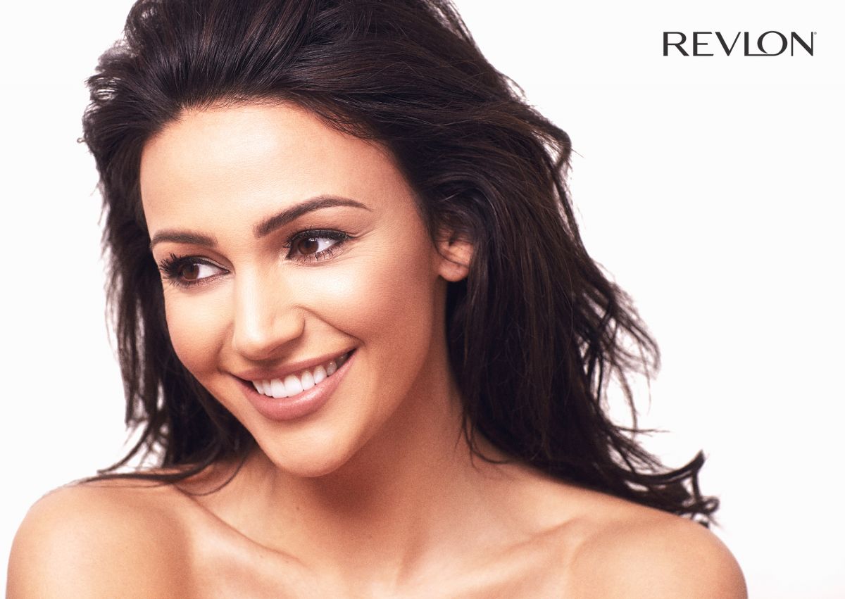 Photo from Michelle Keegan for Revlon, 2017 Campaign
