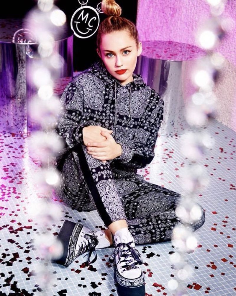 Miley Cyrus for Converse Collaboration 2018