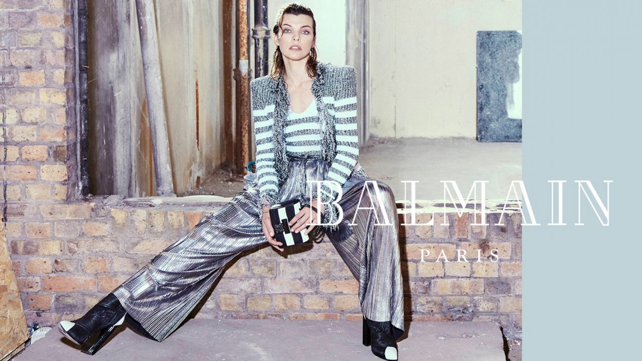Photo from Milla Jovovich – Balman Campaign, July 2018