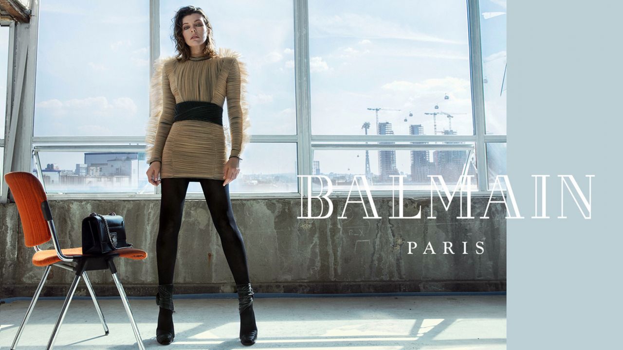 Photo from Milla Jovovich – Balman Campaign, July 2018