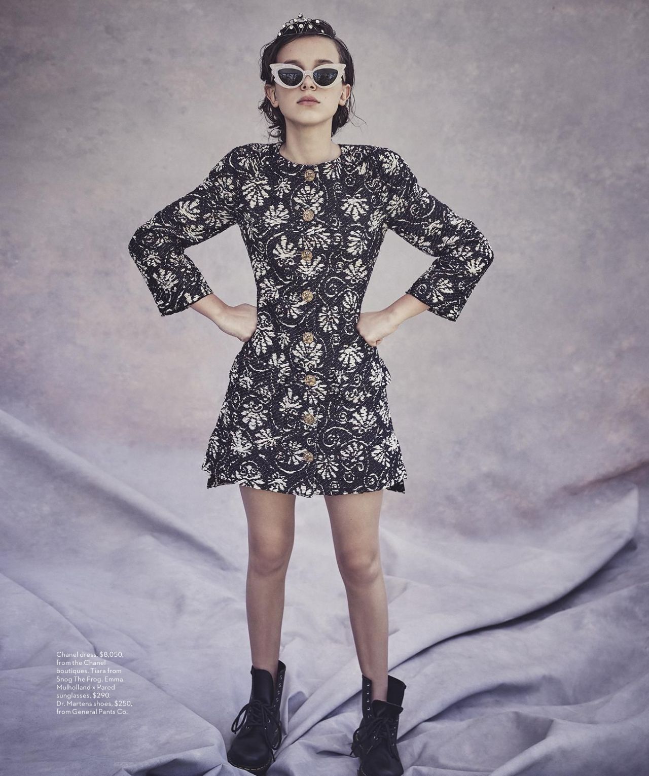 Photo from Millie Bobby Brown Vogue Australia January 2018