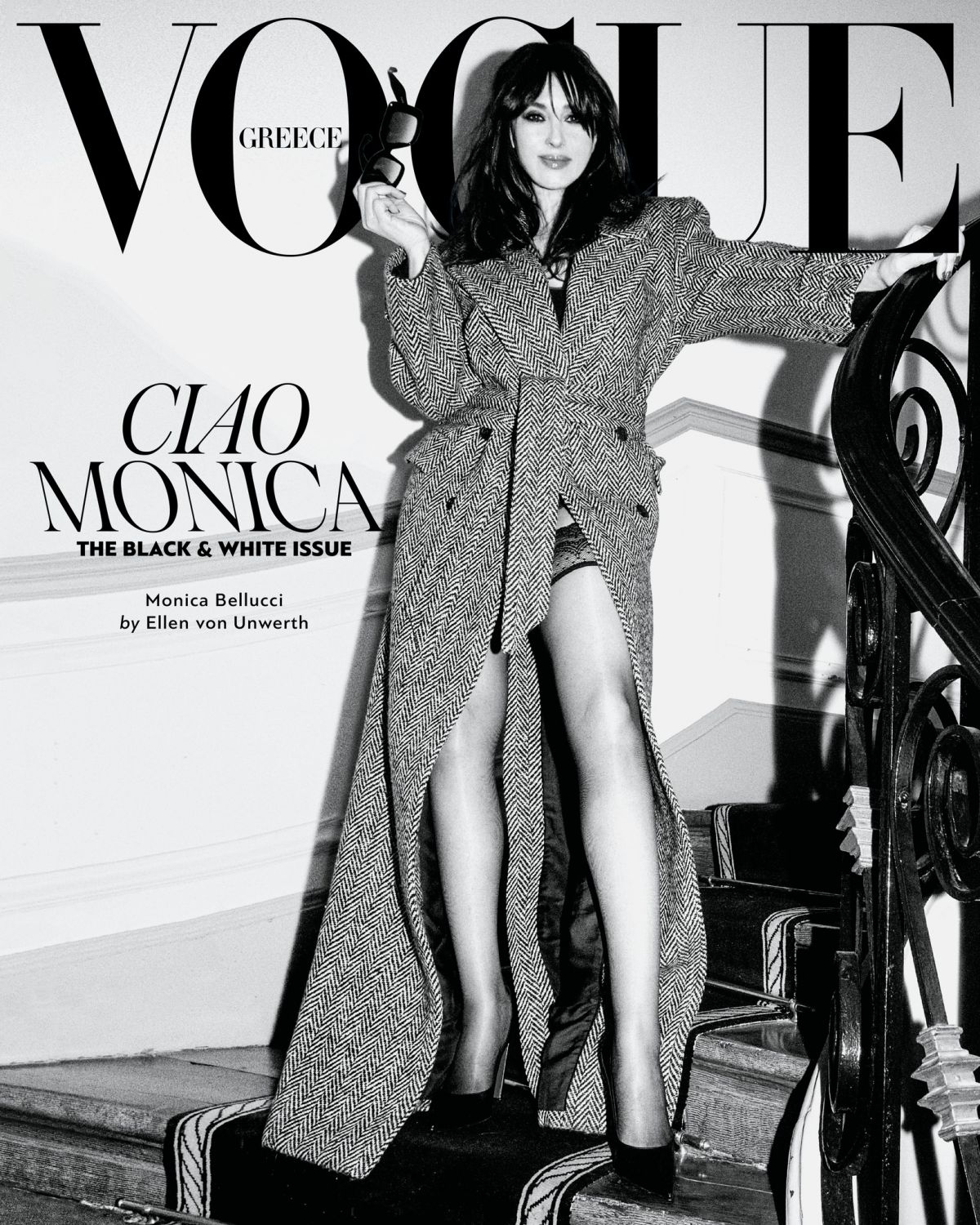 Photo from Monica Bellucci for Vogue Magazine, Greece March 2023