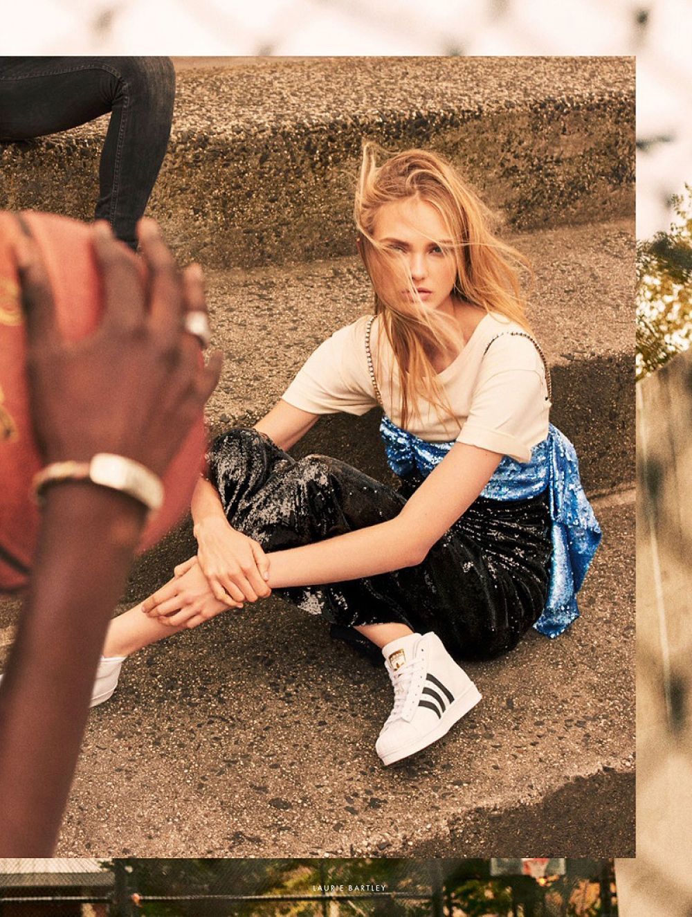 Photo from Romee Strijd in Elle Magazine UK January 2018