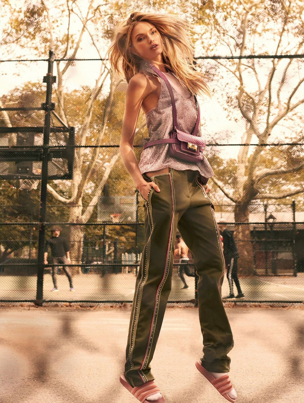 Photo from Romee Strijd in Elle Magazine UK January 2018