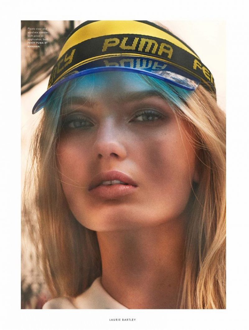 Photo from Romee Strijd in Elle Magazine UK January 2018
