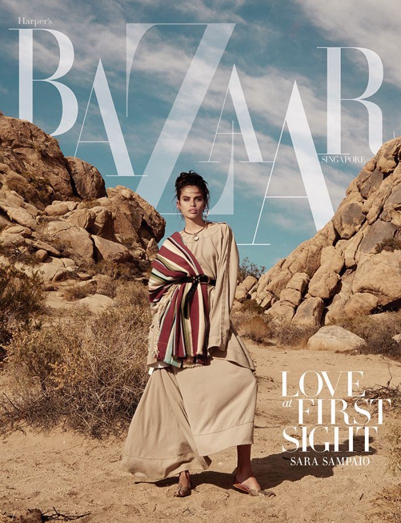 Photo from SARA SAMPAIO in Harper’s Bazaar Magazine, Singapore February 2018