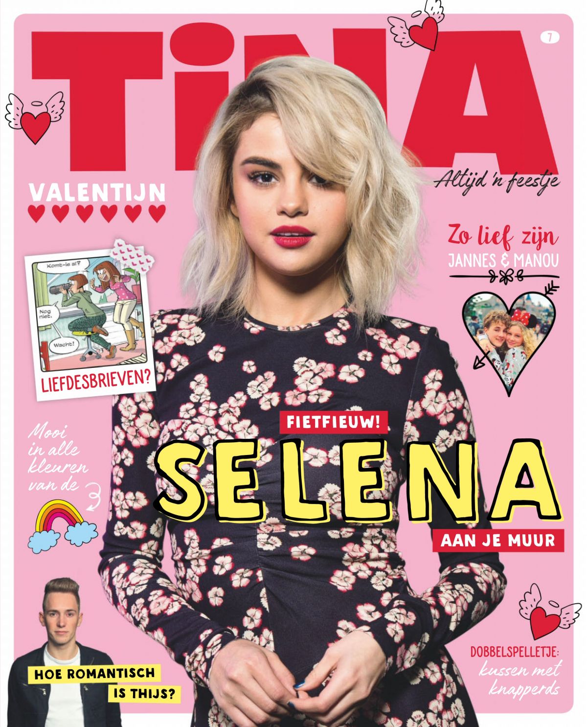 Photo from Selena Gomez in Tina Magazine, Netherlands January 2018