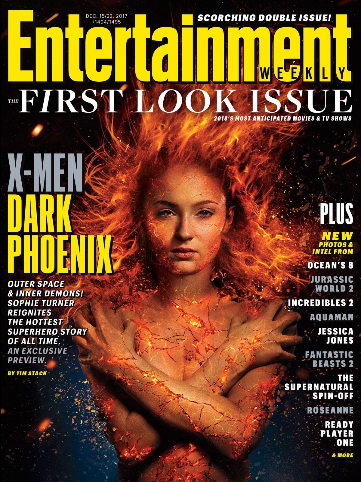Photo from Sophie Turner in Empire Magazine UK February 2018