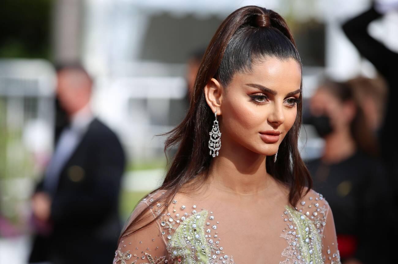 Mahlagha Jaberi at the premiere of "France" during the Cannes Film Festival 