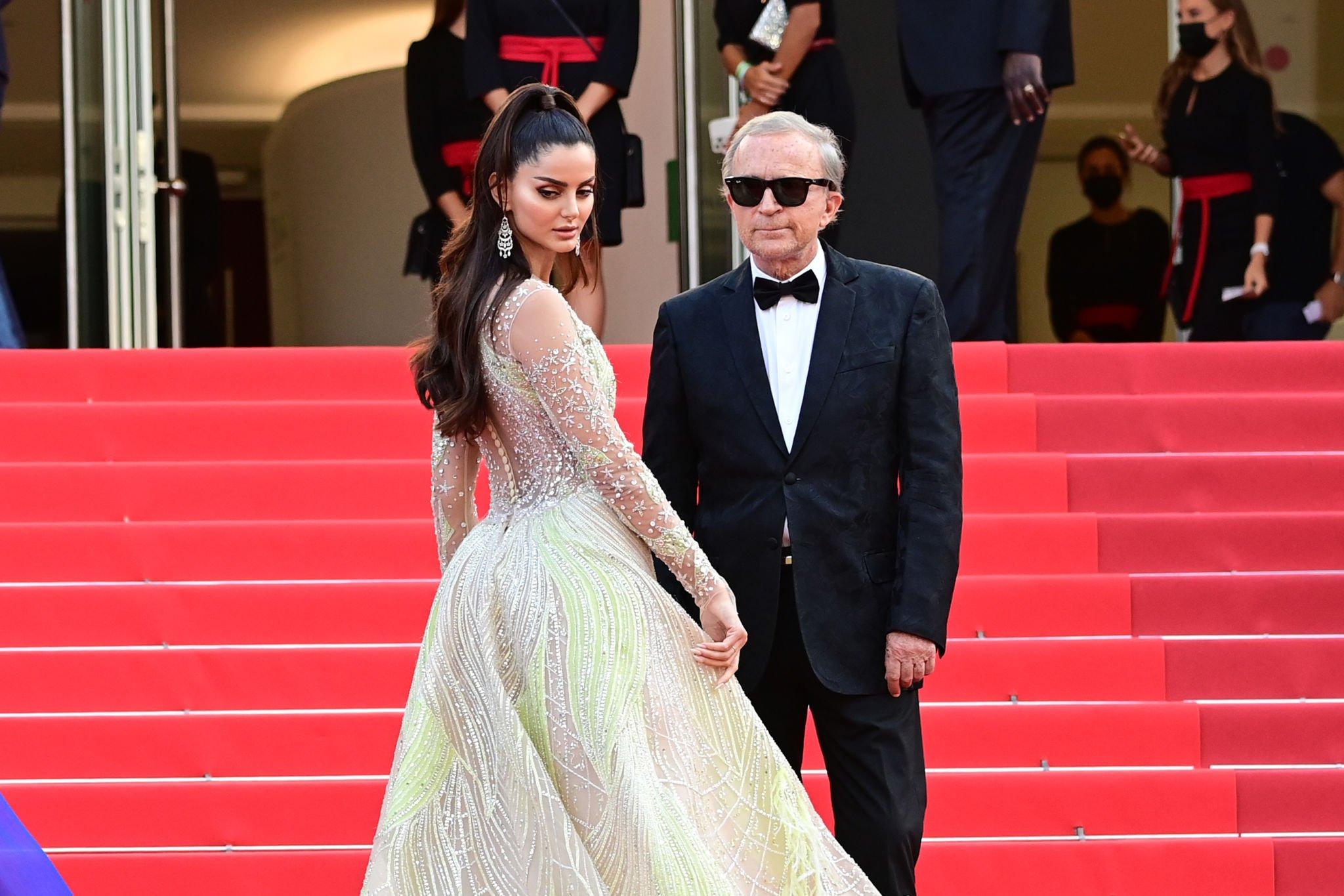 Photo from Mahlagha Jaberi at the premiere of "France" during the Cannes Film Festival 
