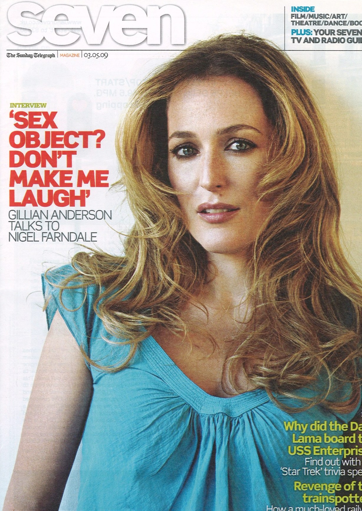Photo from Gillian Anderson