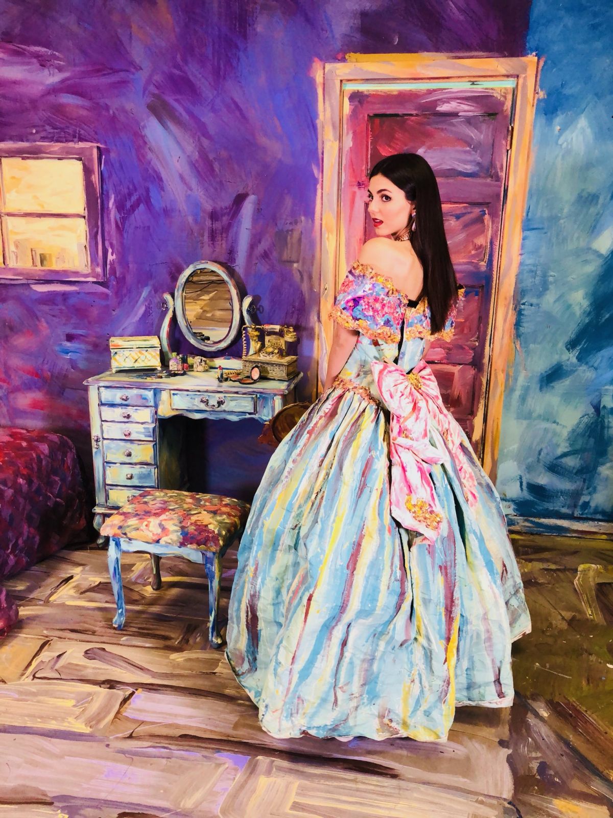 Photo from Victoria Justice by Alexa Meade Photoshoot, January 2018