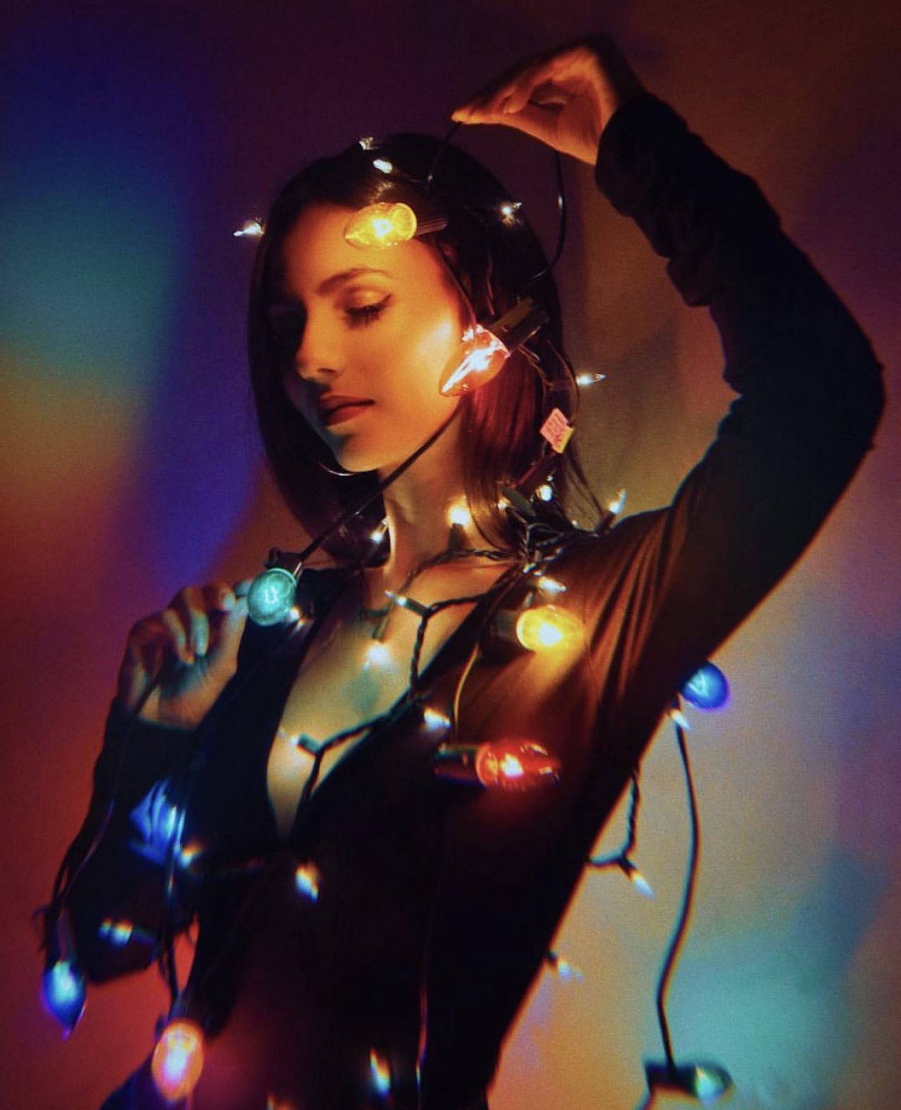 Photo from Victoria Justice – Holiday Lights Photoshoot 2018