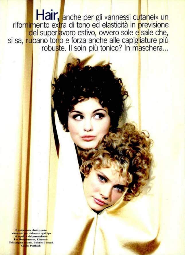 Photo from Trish Goff - Vogue Italia, April 1994