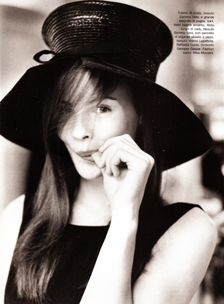 Photo from Michelle Behennah - Vogue Italia, March 1995