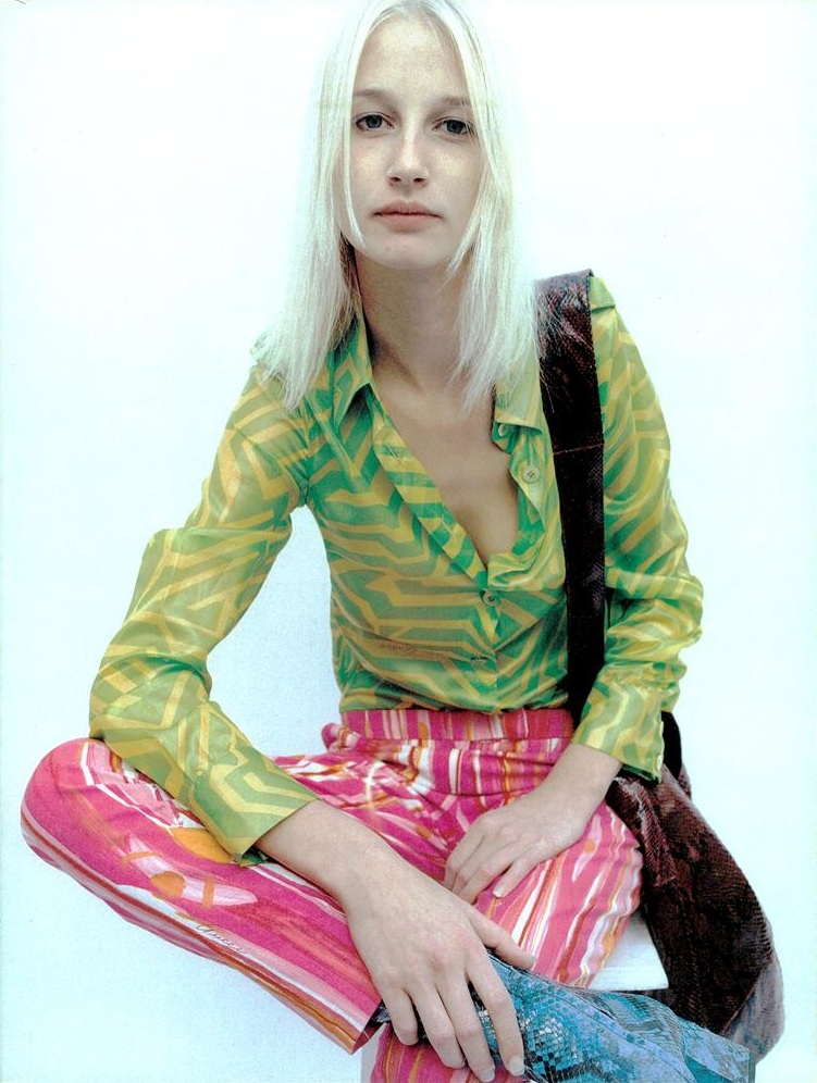 Photo from Esther De Jong, Vogue Italia 1996, Spring Preview
