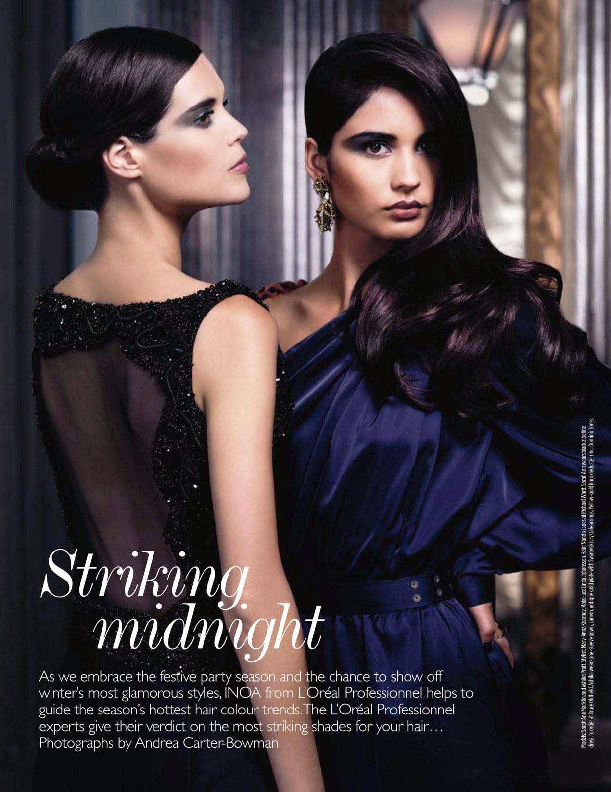 Ashika Pratt, Vogue_UK, December 2011, Striking Midnight