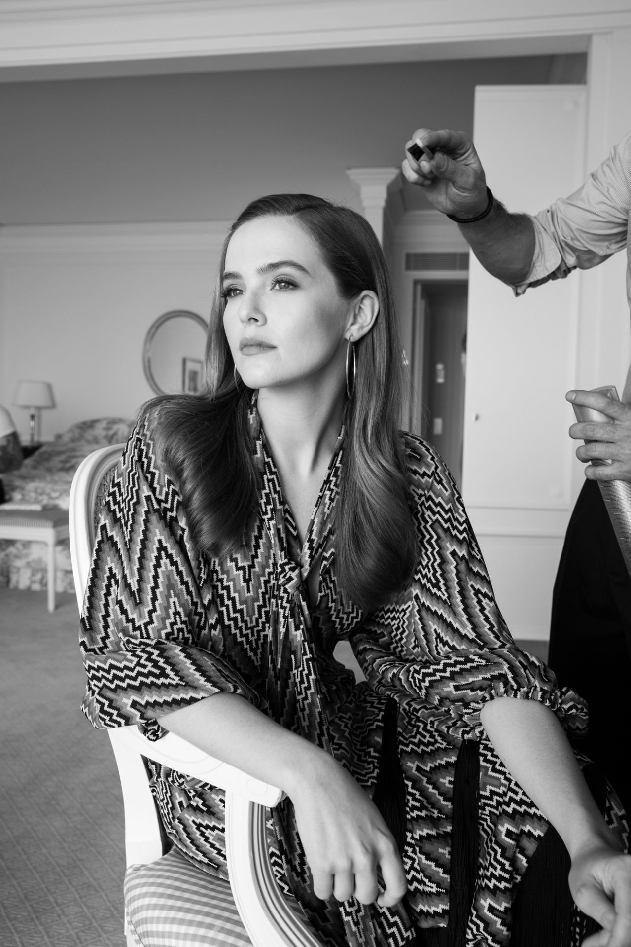 Zoey Deutch – Photoshoot for Coveteur’s Getting Ready Series in Antibes