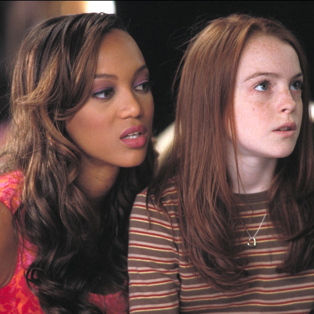 Lindsay Lohan and Tyra Banks Illuminate Australian Red Carpet Reunion