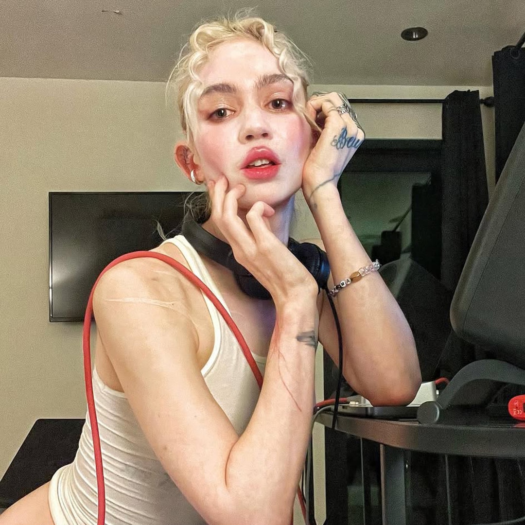 Grimes Showcases Bold Facial Ink After a Decade of Reflection